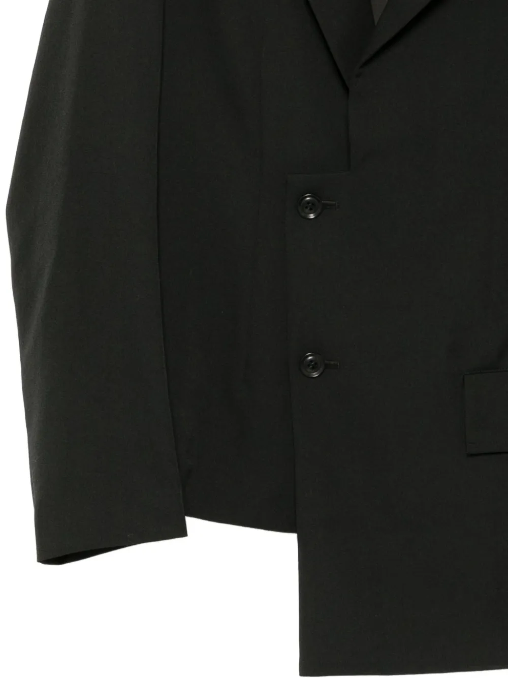 Y's Asymmetrisch jack Zwart