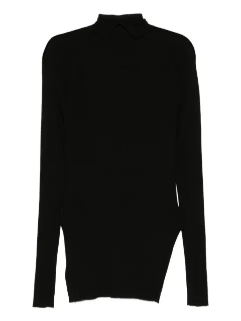 Y's logo-embroidered top