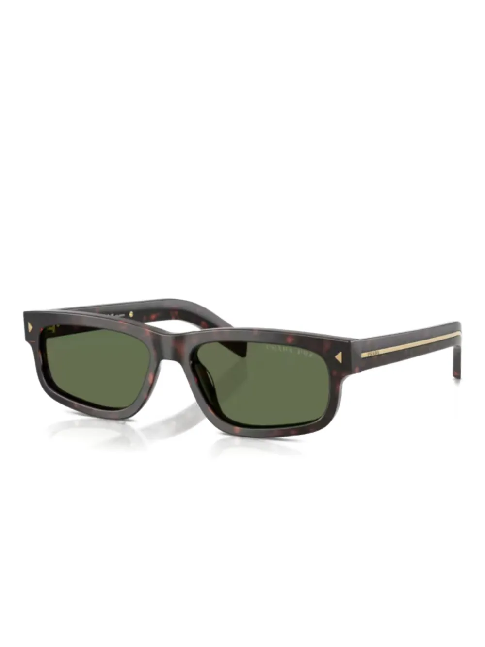 Prada Eyewear tortoiseshell rectangle sunglasses Bruin