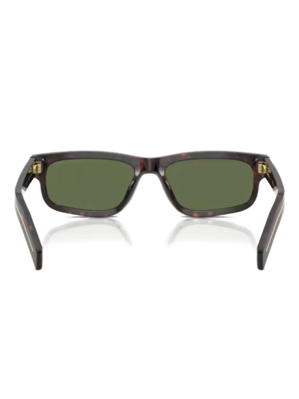 Prada Eyewear tortoiseshell rectangle sunglasses Bruin