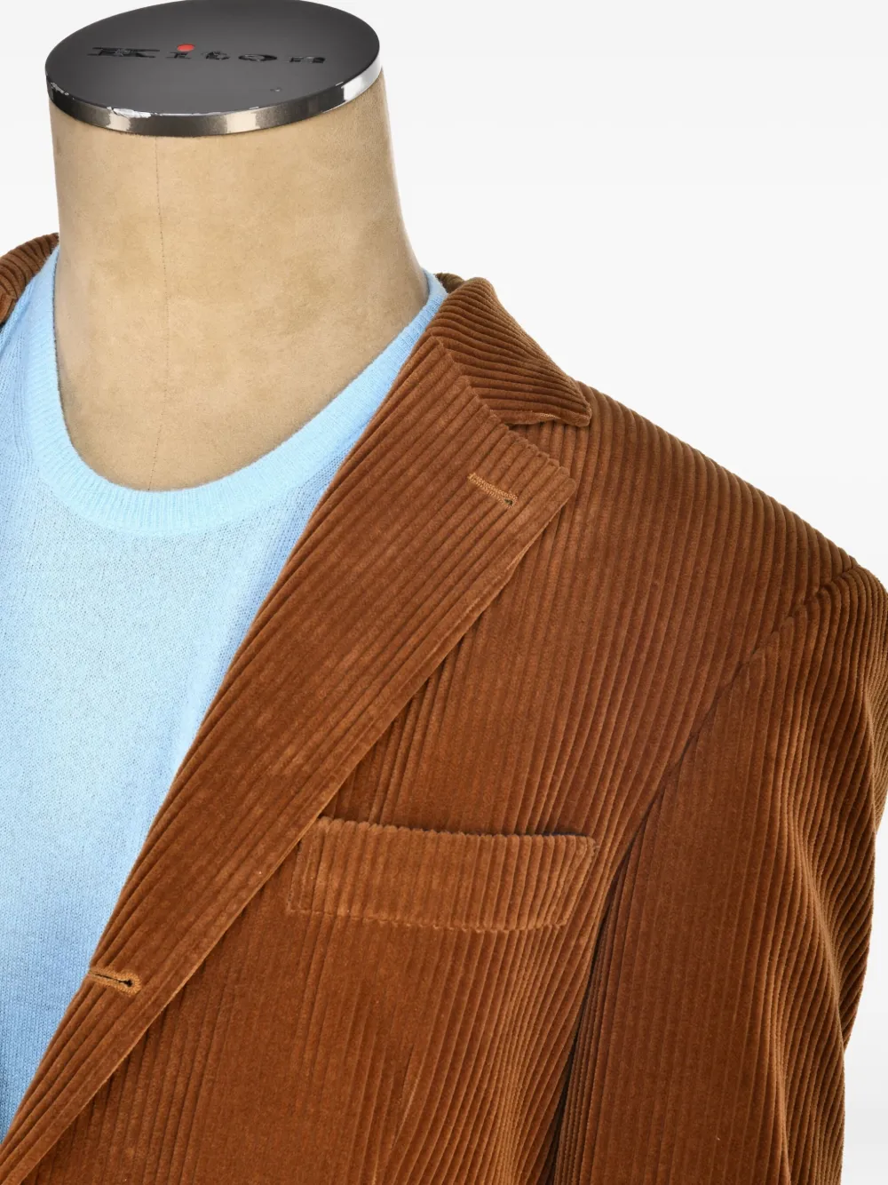 Brunello Cucinelli single-breasted blazer Bruin