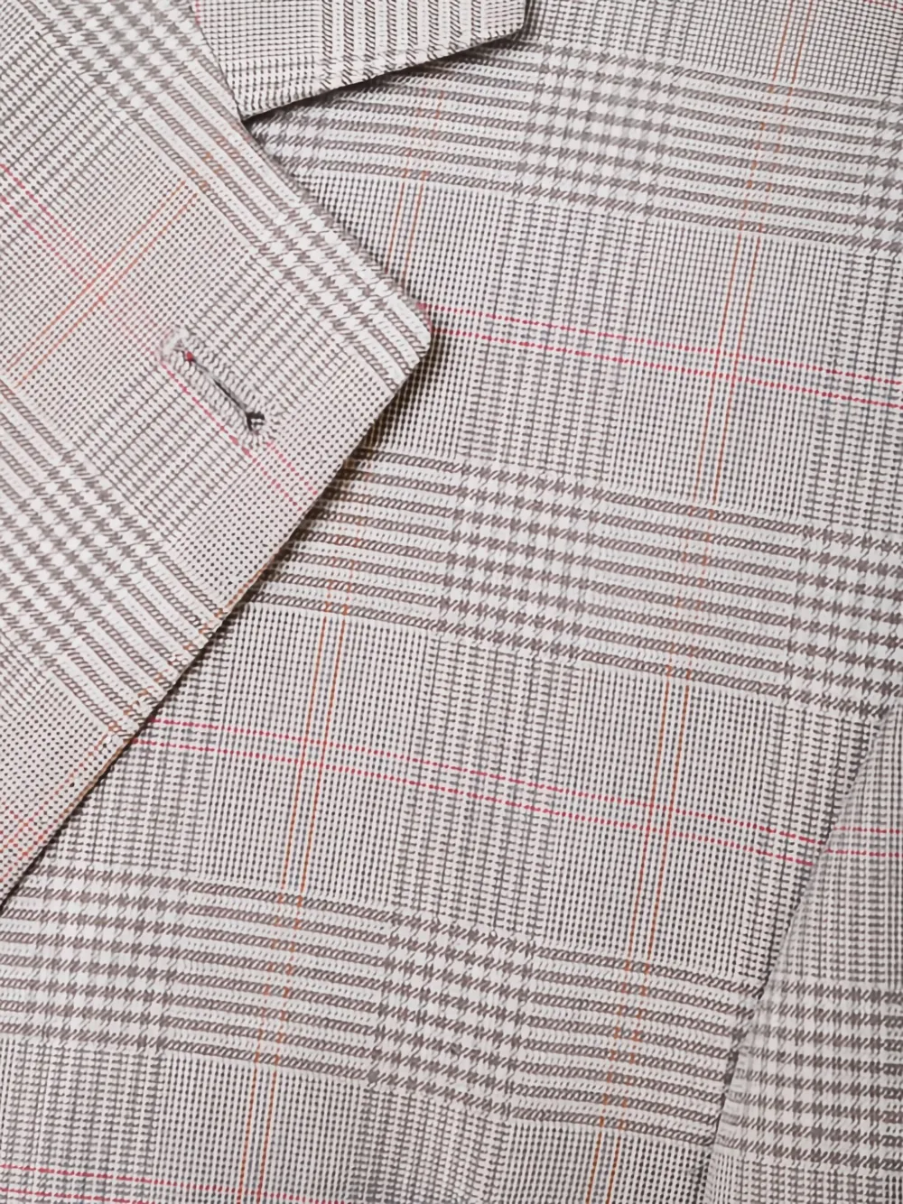 Brunello Cucinelli Geruite blazer Grijs