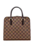 Louis Vuitton Pre-Owned 1998 Damier Ebene Triana handbag - Brown