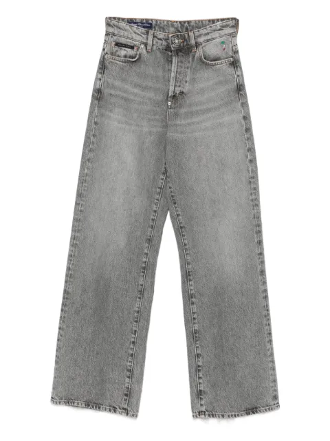 Philipp Plein 磨损边牛仔裤