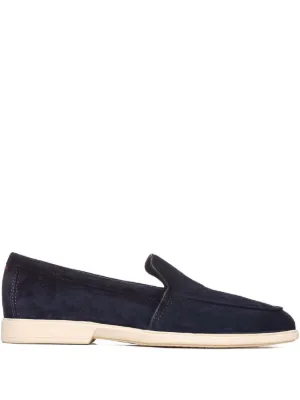 Santoni Tassel Detail Loafers | Blue | FARFETCH display picture 3