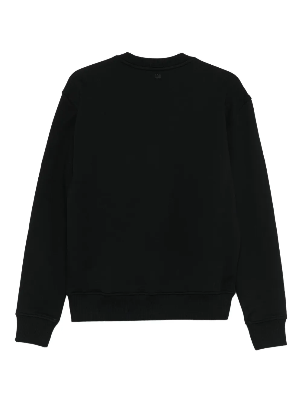AMI Paris Ami de Coeur cotton sweatshirt Zwart