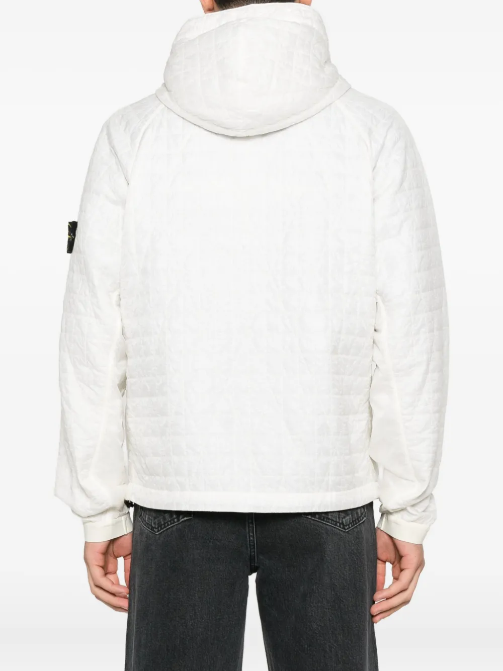 Stone Island Reps NY jack met gekreukeld-effect Beige