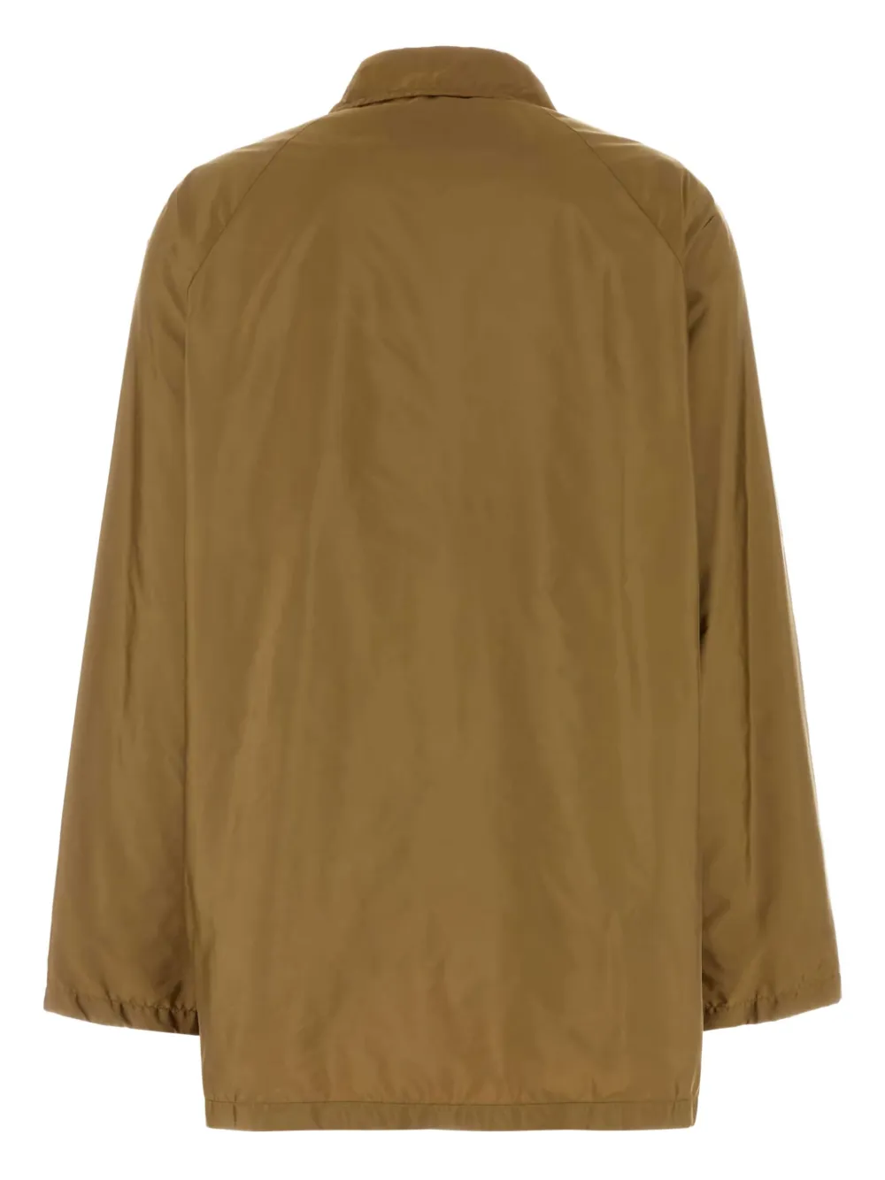 Prada logo-print buttoned jacket Bruin
