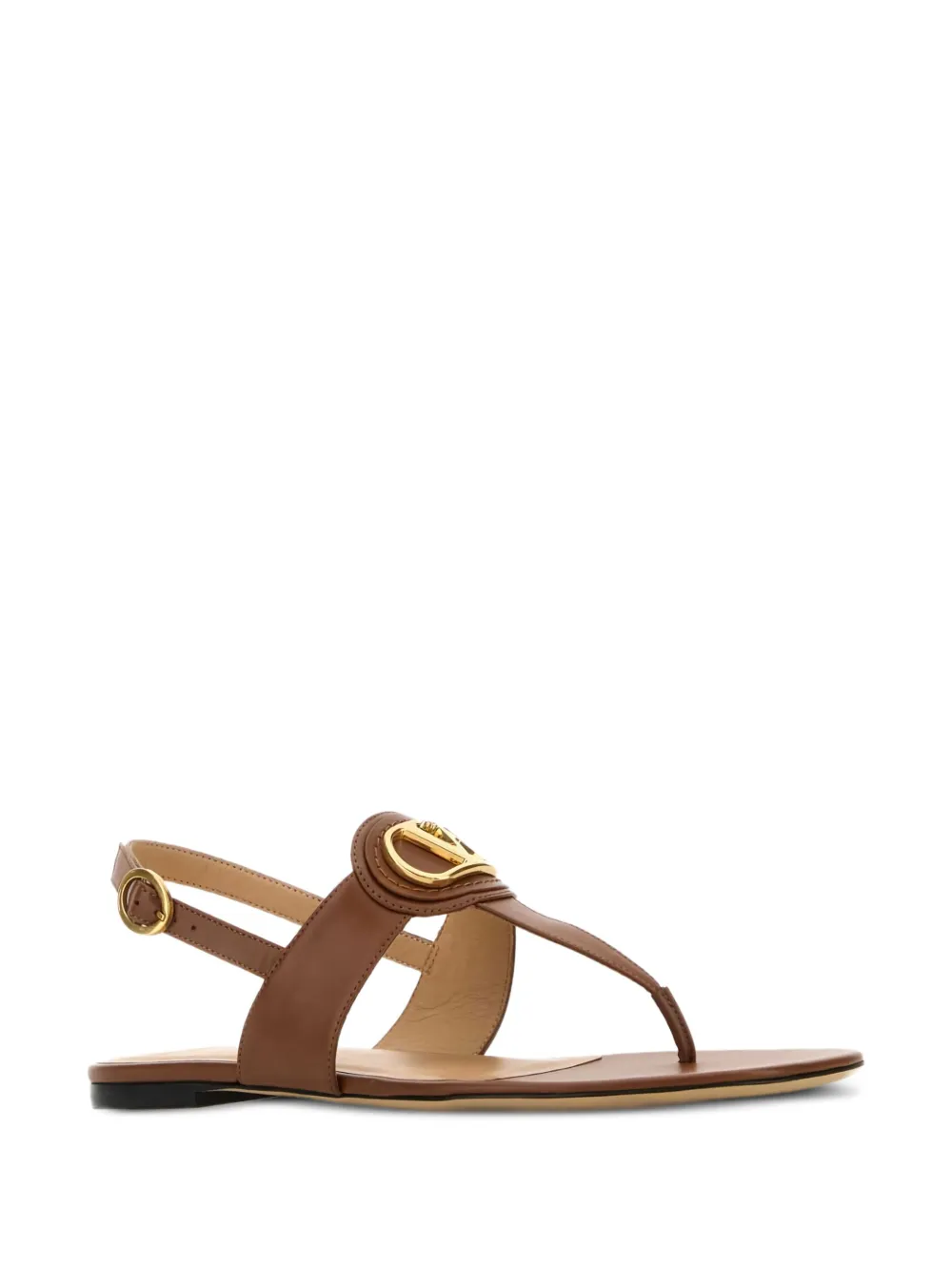 Valentino Garavani VLogo thong sandals Brown