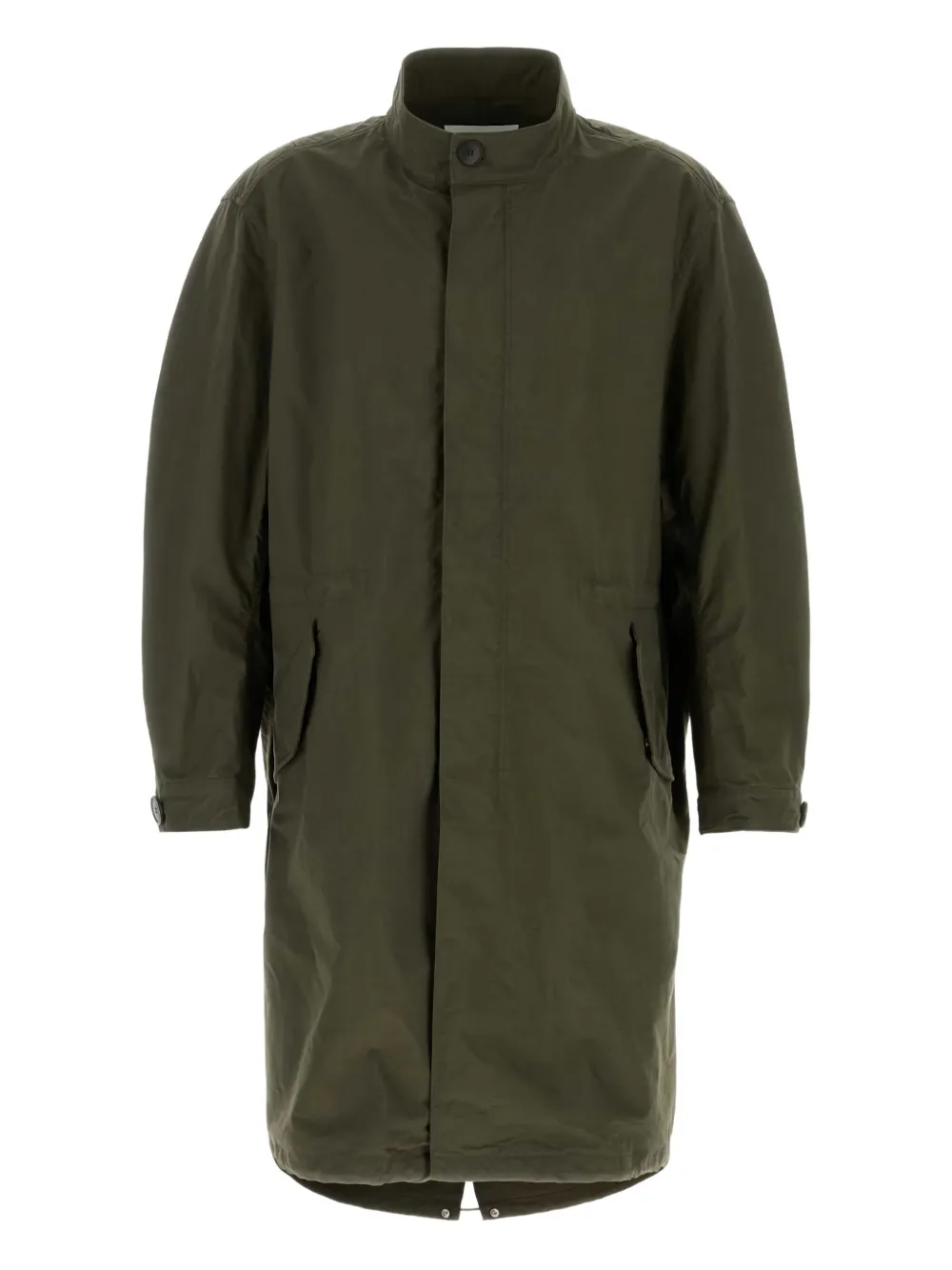 Givenchy Parka van katoenblend Groen