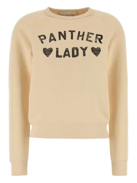 Valentino Garavani graphic-print cotton sweatshirt