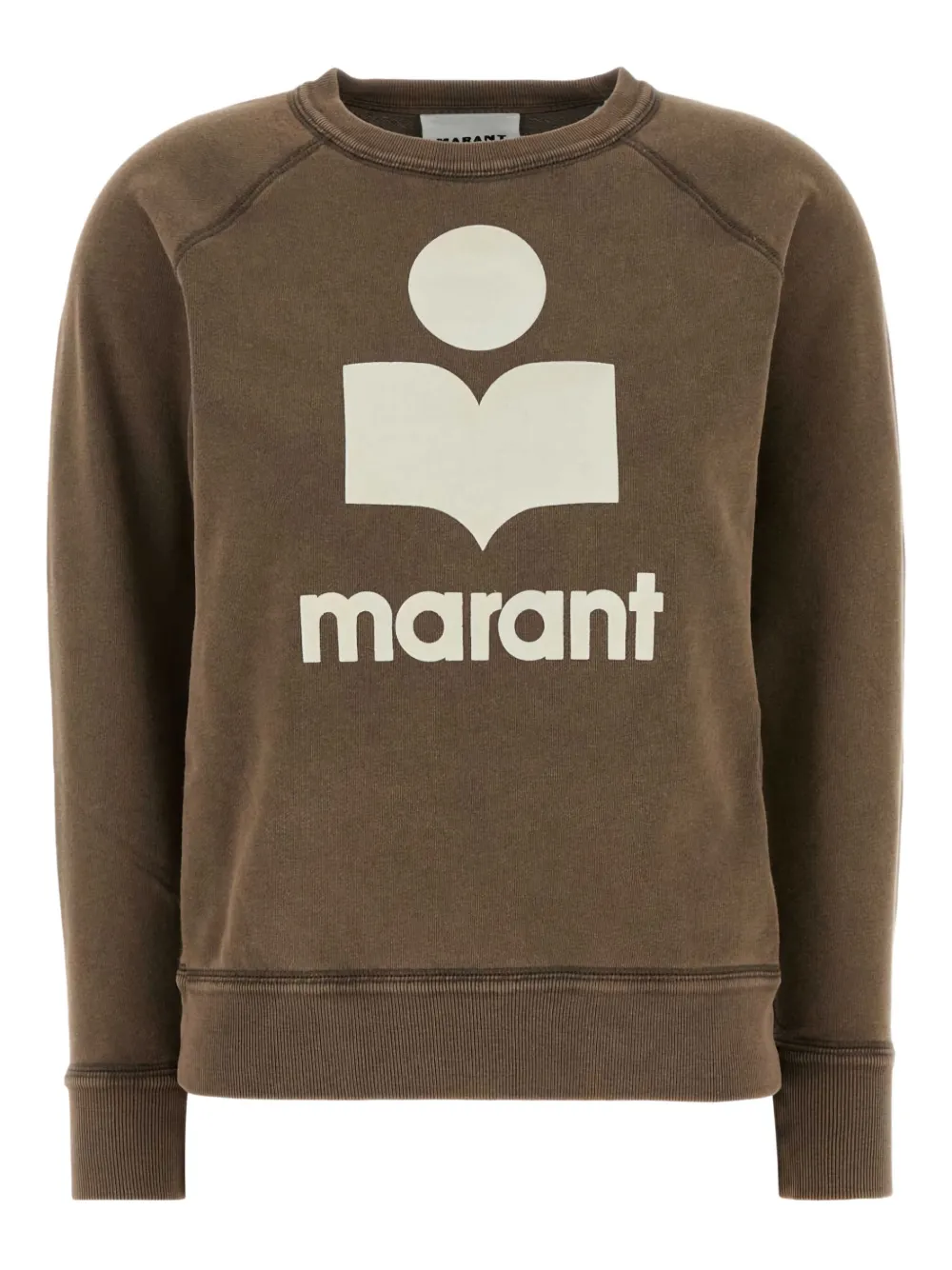 Isabel Marant Étoile Isabel Marant Etoile Mud Cotton Blend Millyny Sweatshirt In Brown