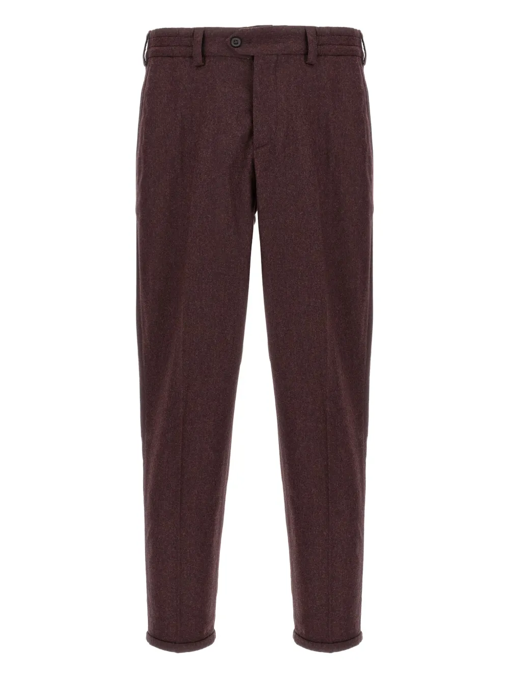 PT Torino The Rebel chino met elastische tailleband en omslag Rood