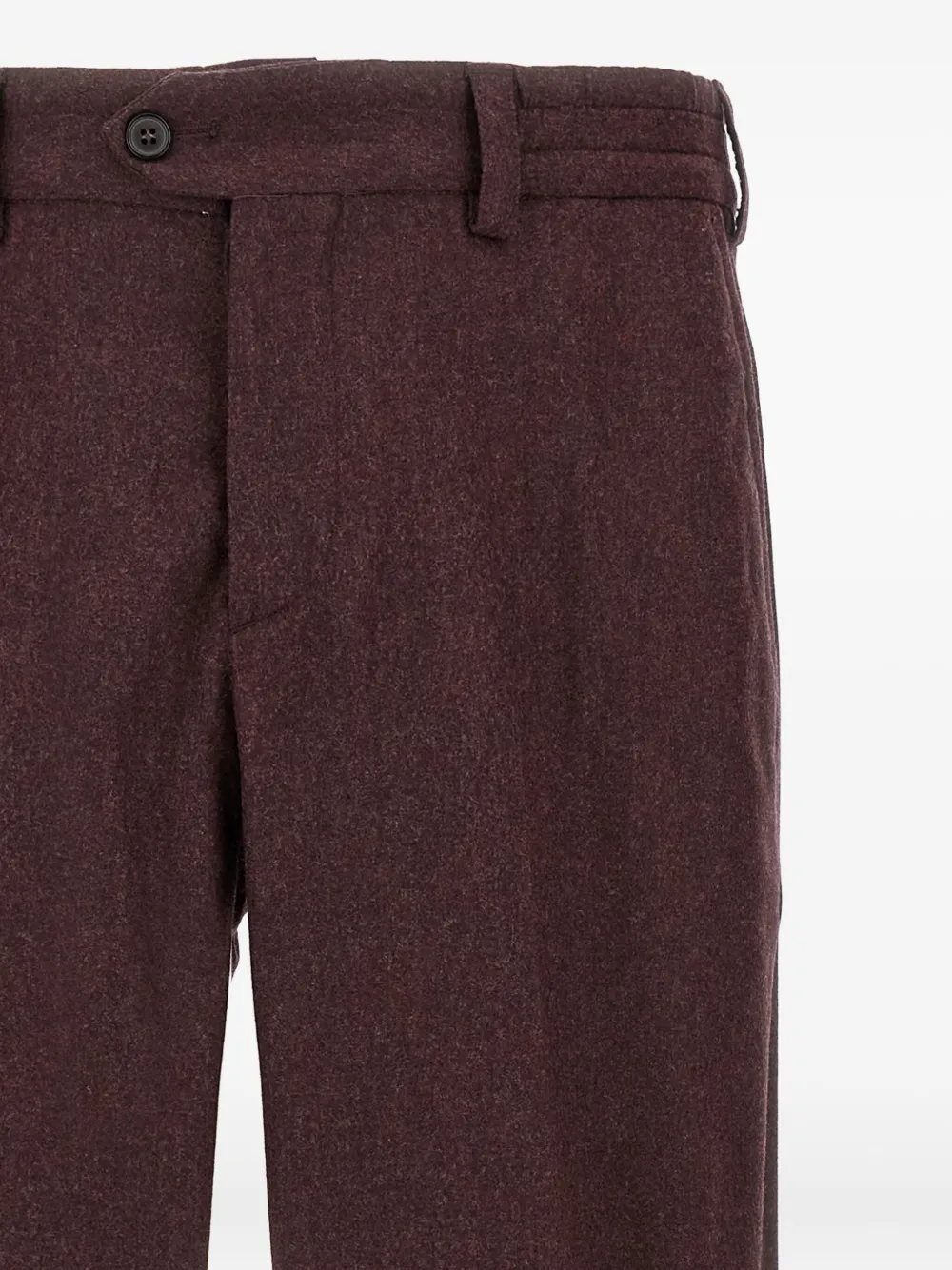 PT Torino The Rebel chino met elastische tailleband en omslag Rood