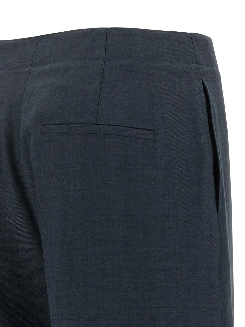Theory pleated-front trousers Blauw