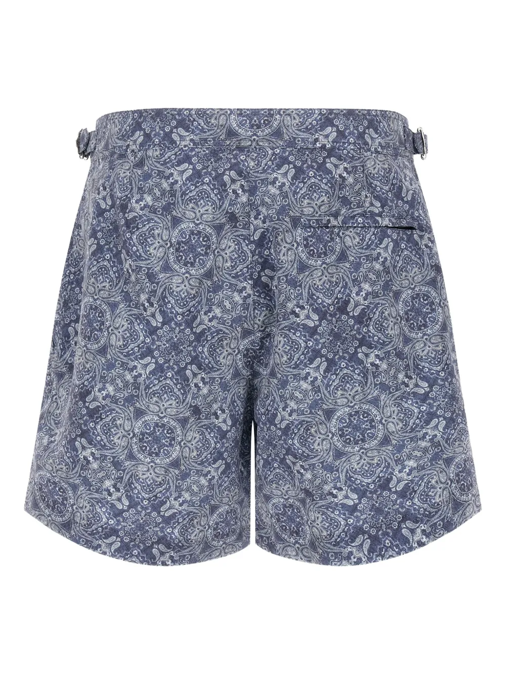 Brunello Cucinelli paisley-print swim shorts Blauw