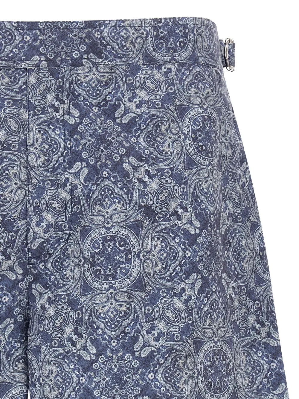 Brunello Cucinelli paisley-print swim shorts Blauw