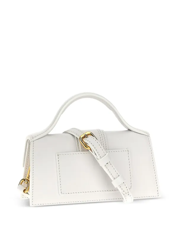 トートバッグ JACQUEMUS Le Bambino - Jacquemus - Leather - White Jacquemus Small The Bambino Leather Tote Bag | White | FARFETCH