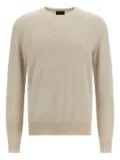 Brioni ribbed crew-neck sweater - Neutrals