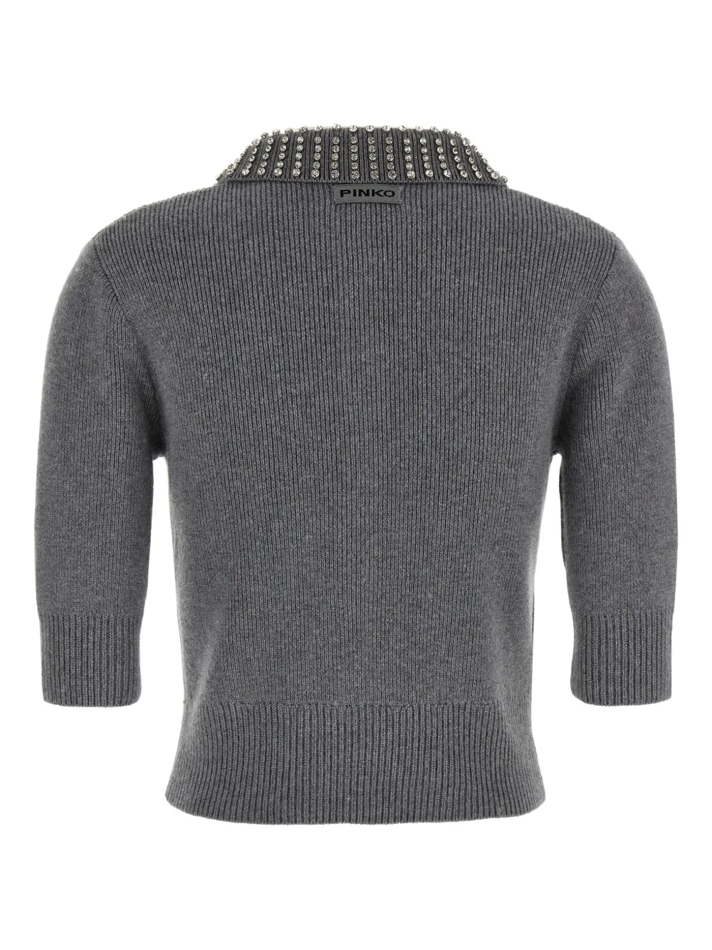 PINKO crystal-collar short-sleeve top | T-Shirts & Jersey Shirts | Image 2