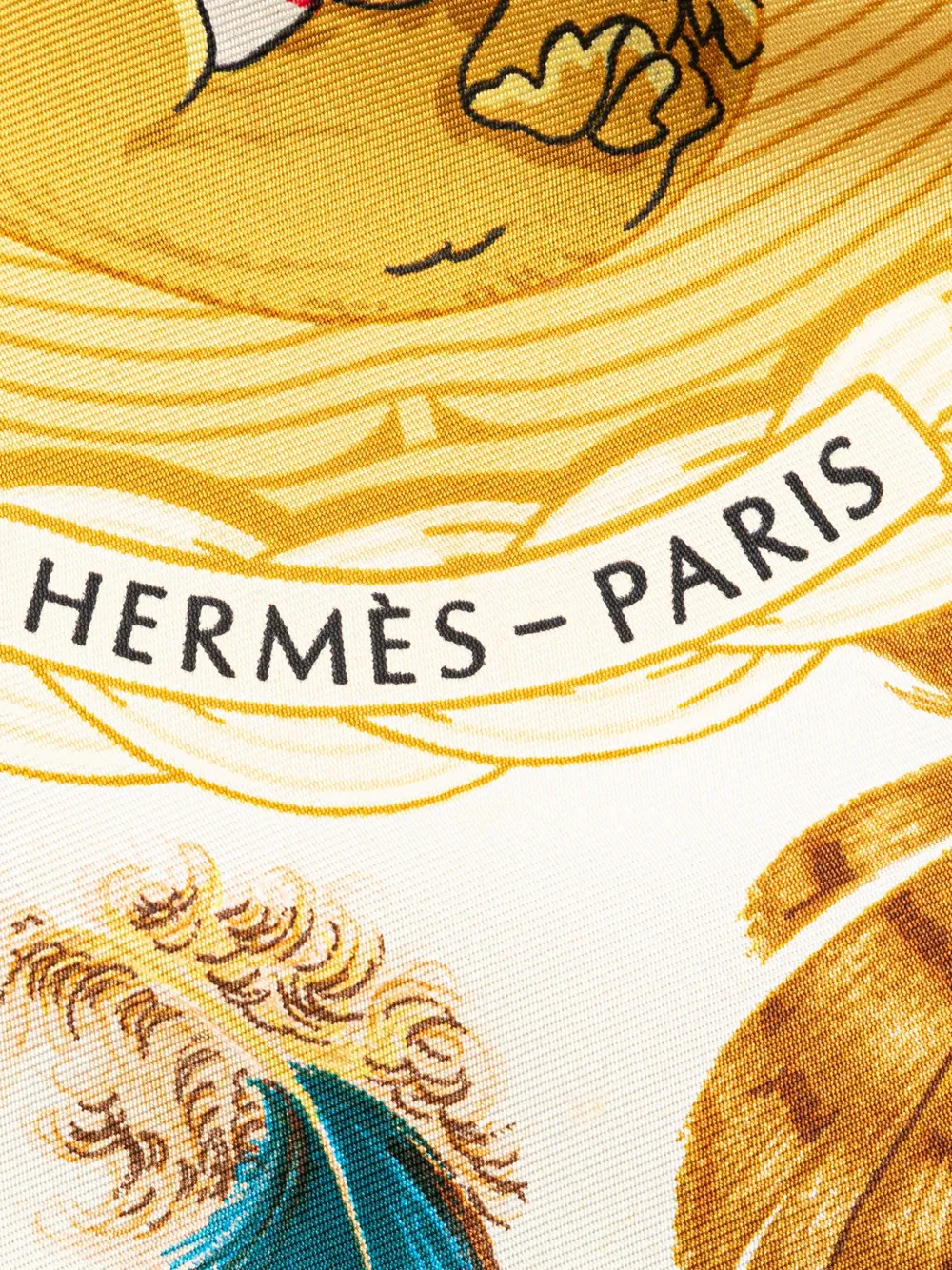 Hermès Pre-Owned 1990-2010 Couvee D'Hermes Silk Scarf scarves | Image 2