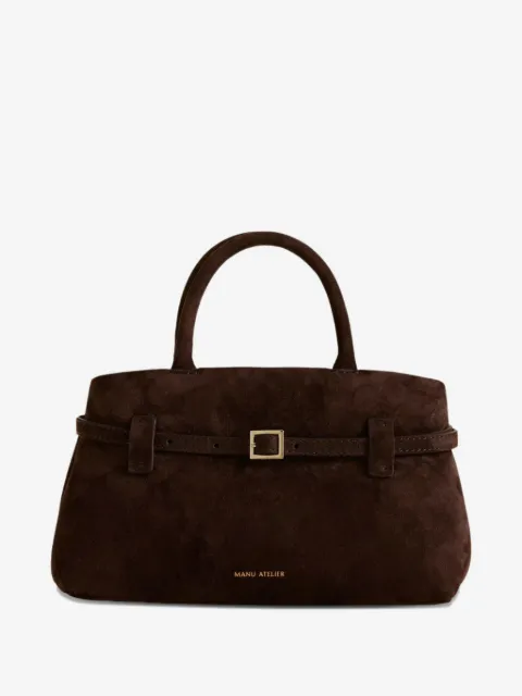 Manu Atelier 25 Le Cambon suede tote bag