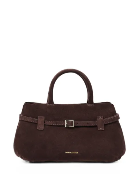 Manu Atelier 25 Le Cambon suede tote bag