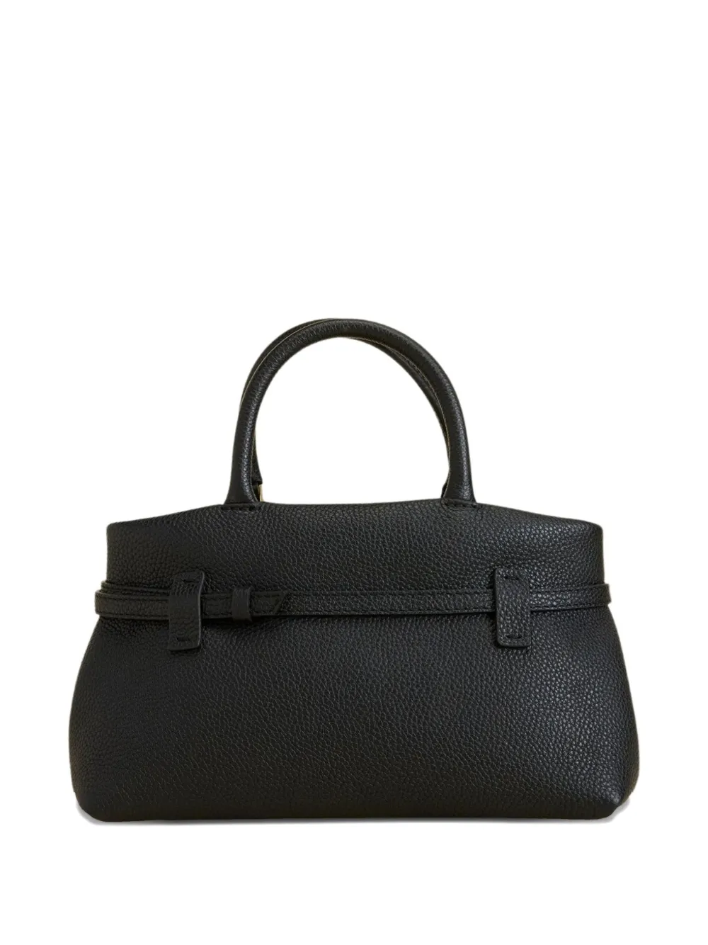 Manu Atelier Le Cambon buckle-strap leather tote bag Zwart