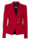 Patrizia Pepe belted-waist blazer - Red