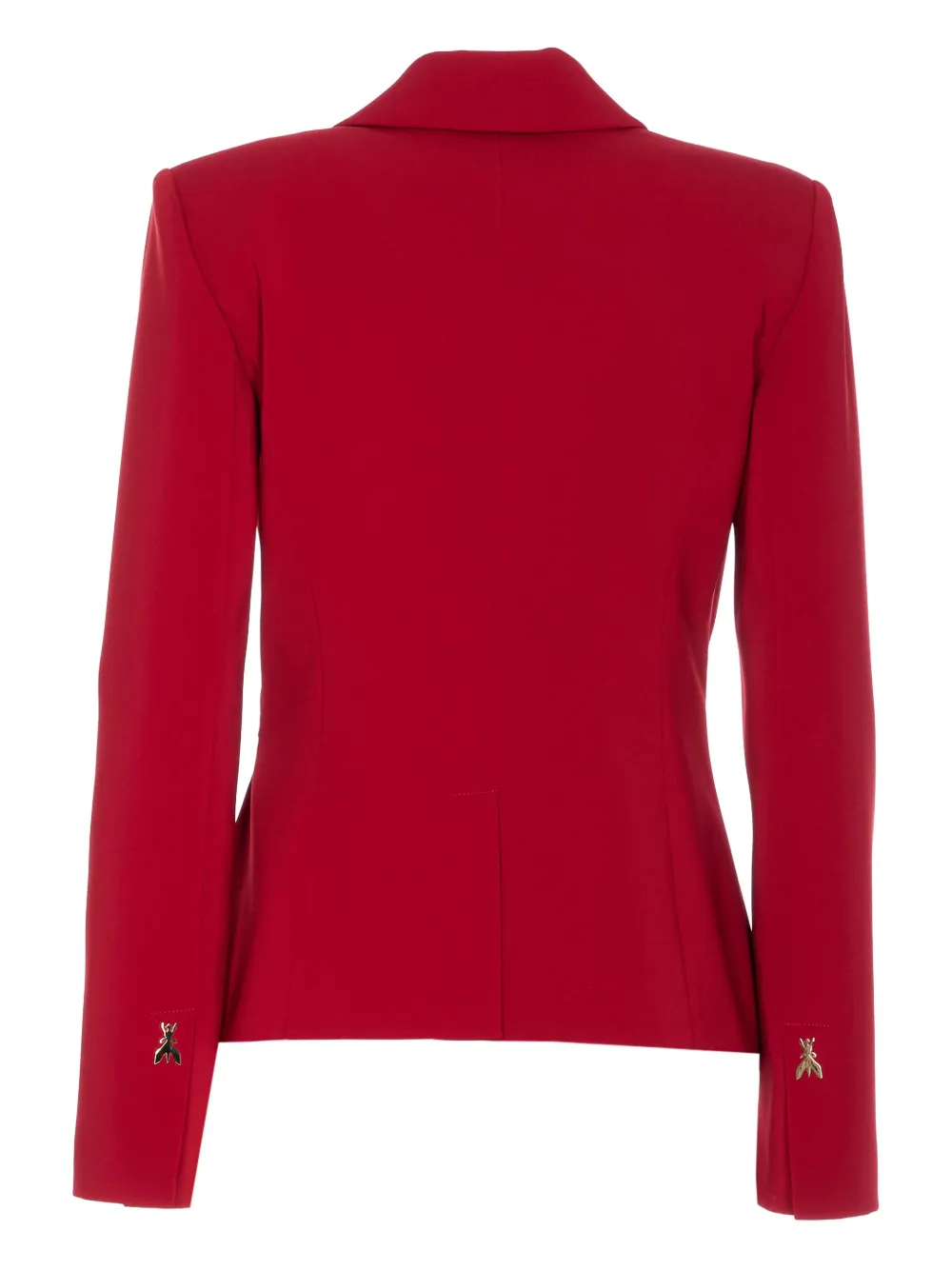 Patrizia Pepe belted-waist blazer Rood