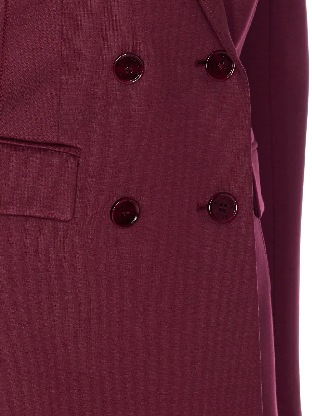 Patrizia Pepe double-breasted blazer Rood