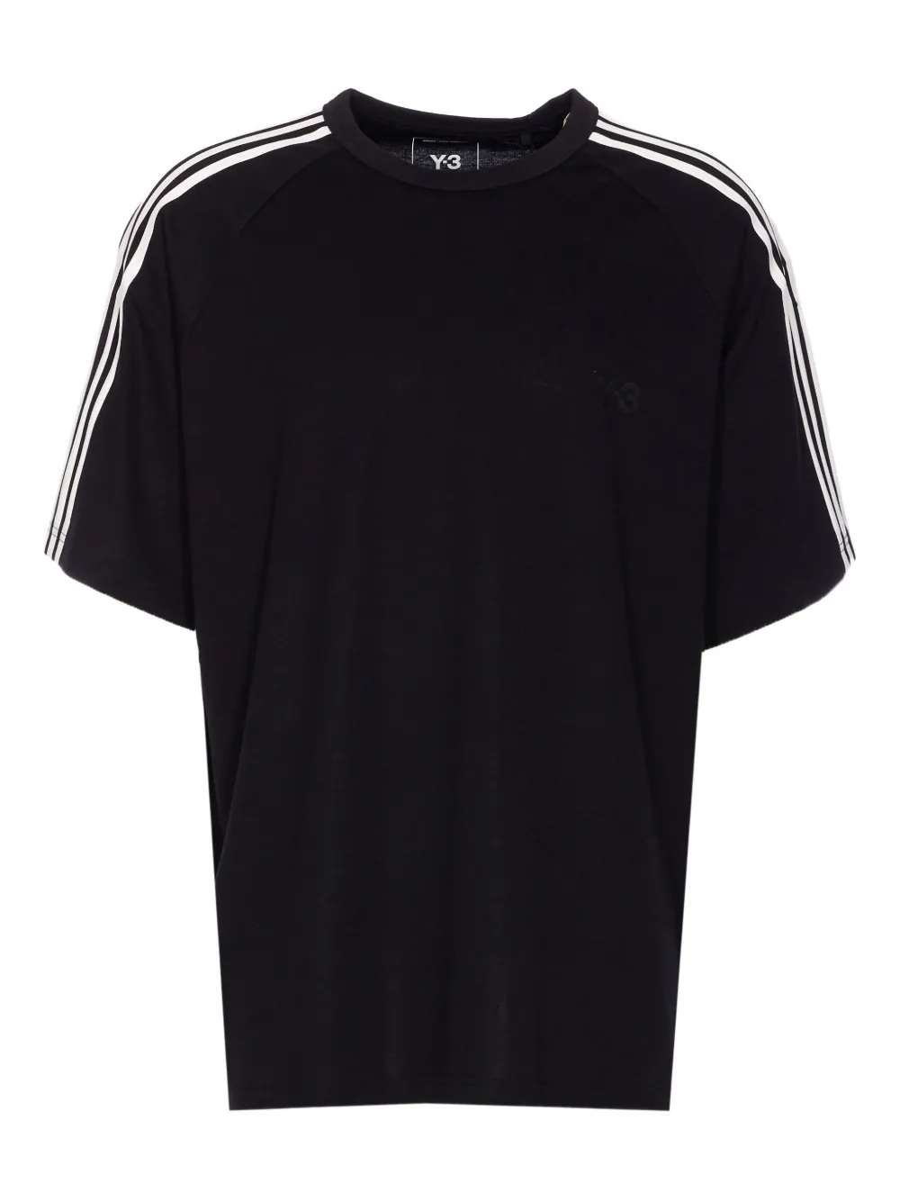 Y-3 T-shirt met ronde hals Zwart