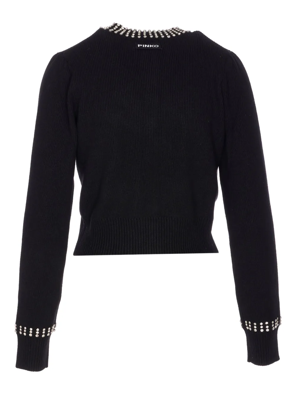 PINKO embellished cardigan Zwart