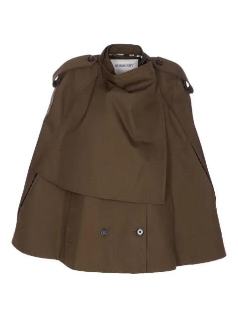 Burberry double-breasted cape