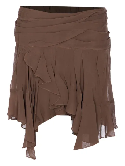 MARANT ÉTOILE Asymmetrischer Minirock mit Volants