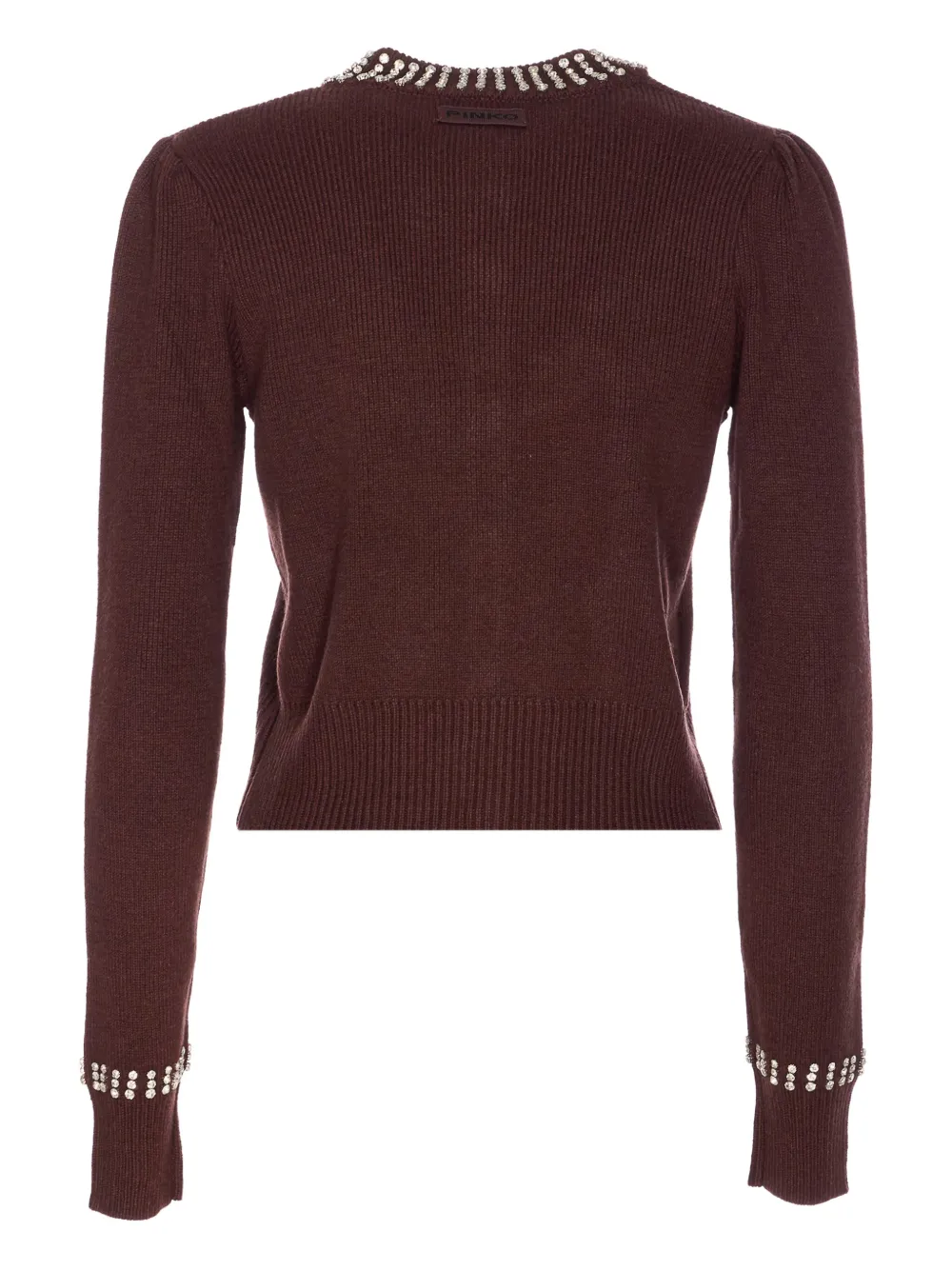 PINKO crystal-embellished cardigan Bruin
