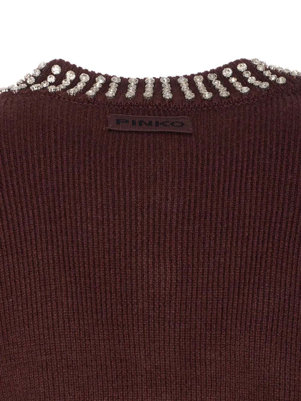 PINKO crystal-embellished cardigan Bruin