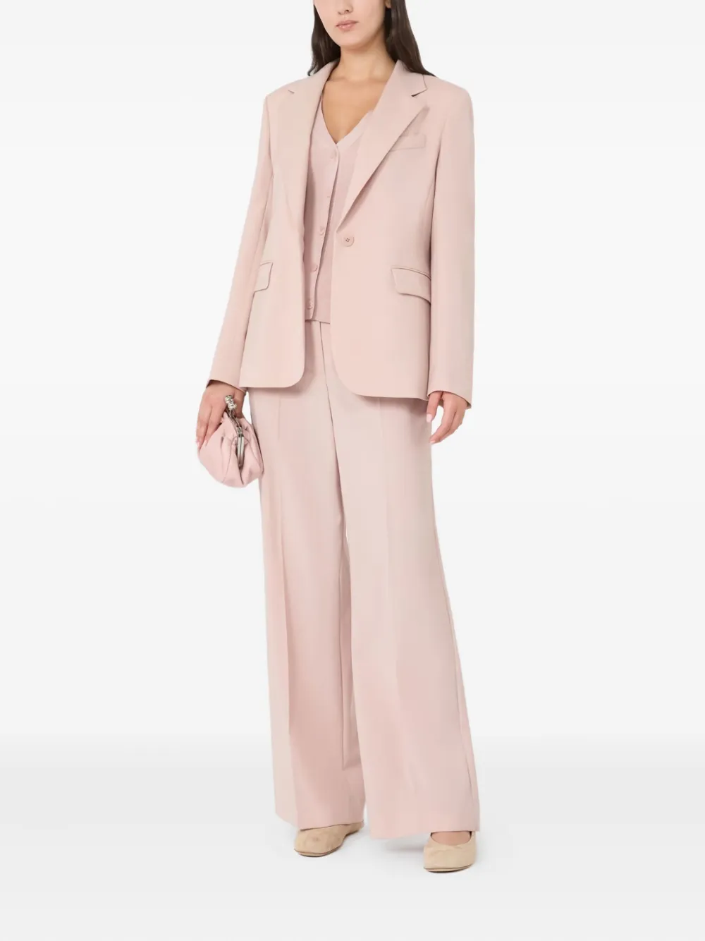 Weekend Max Mara single-breasted blazer Roze