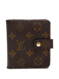 Louis Vuitton Pre-Owned 2002 Monogram zipped wallet - Brown