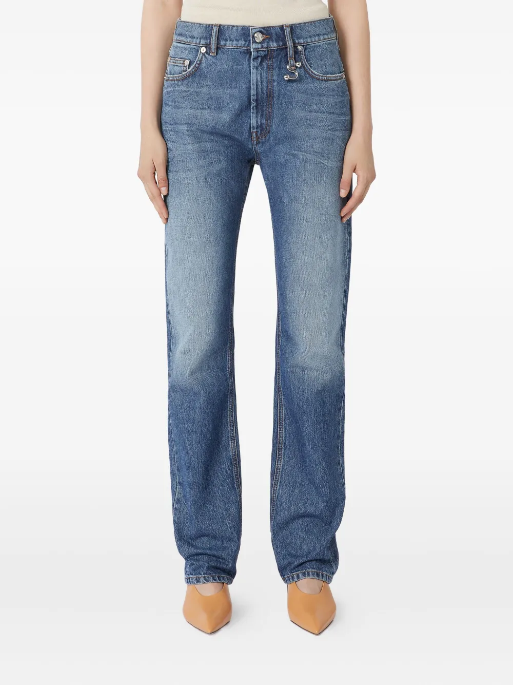 Sportmax Katoenen jeans Blauw