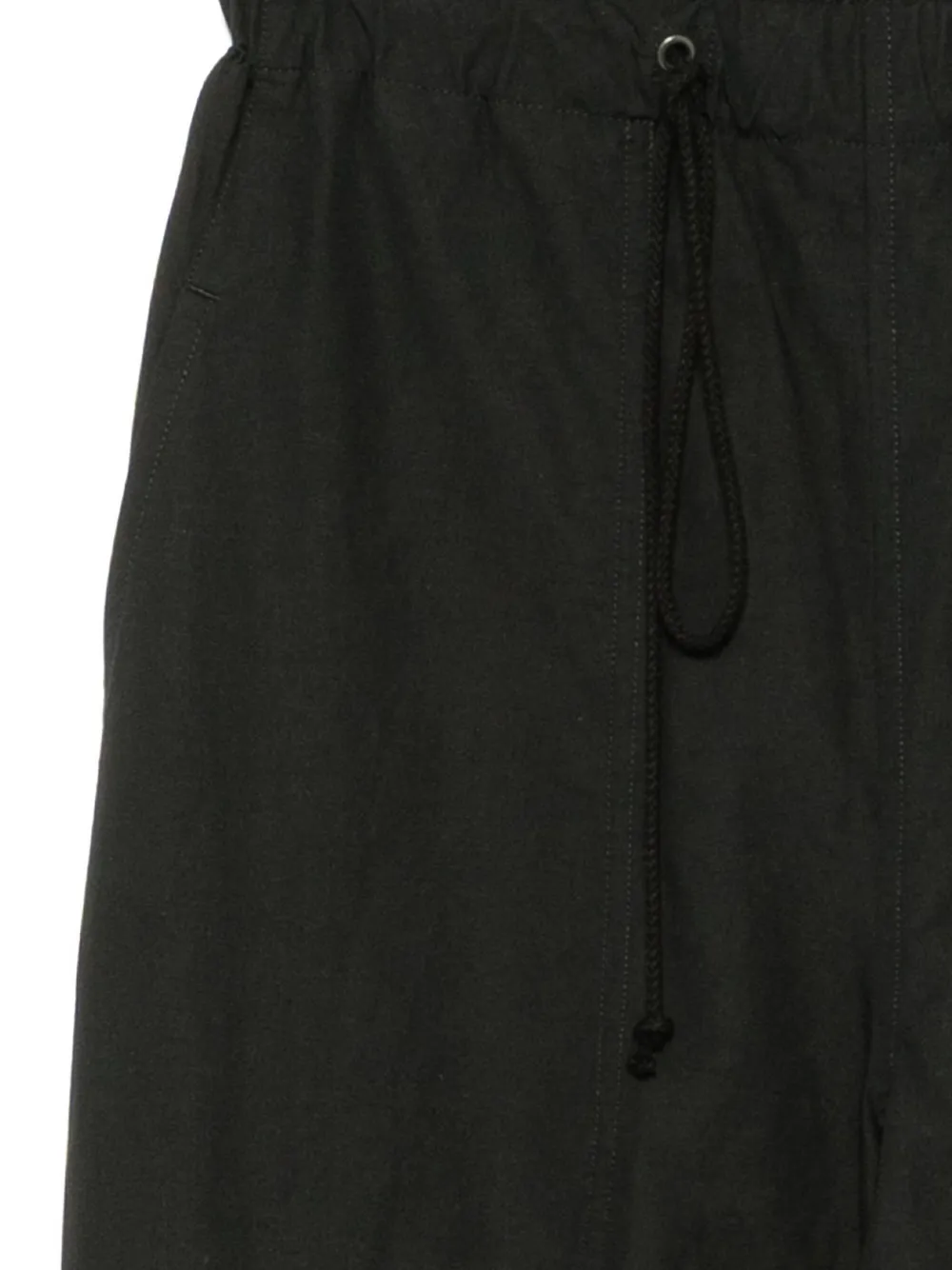 Y's Drawstring Trousers In Black