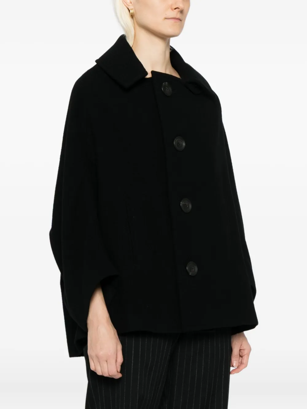 Y's Single-breasted Jacket In Black