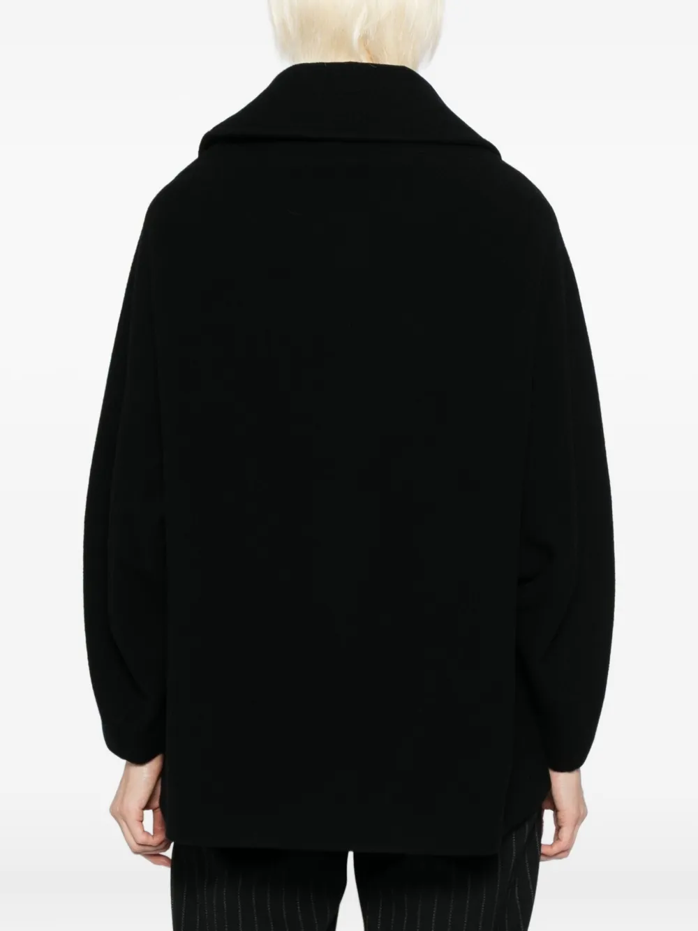 Y's Single-breasted Jacket In Black