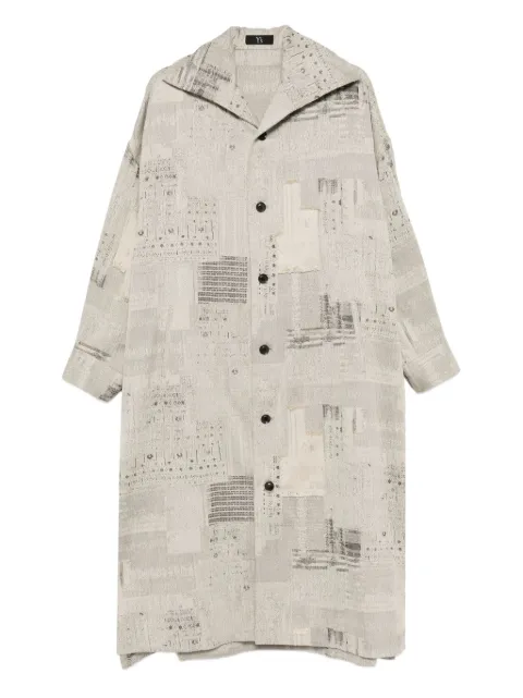 Y's patterned coat