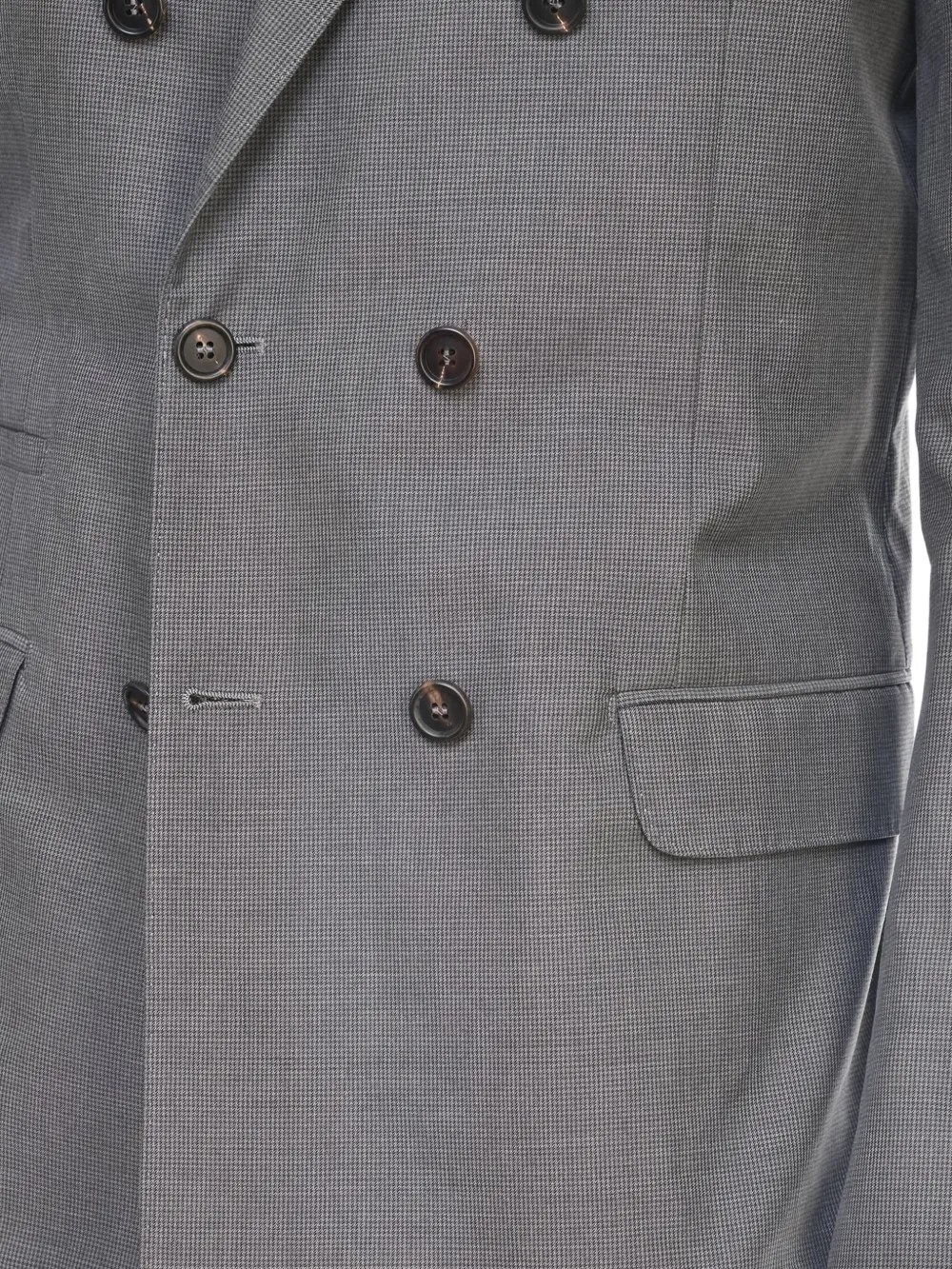 Brunello Cucinelli double-breasted blazer Grijs