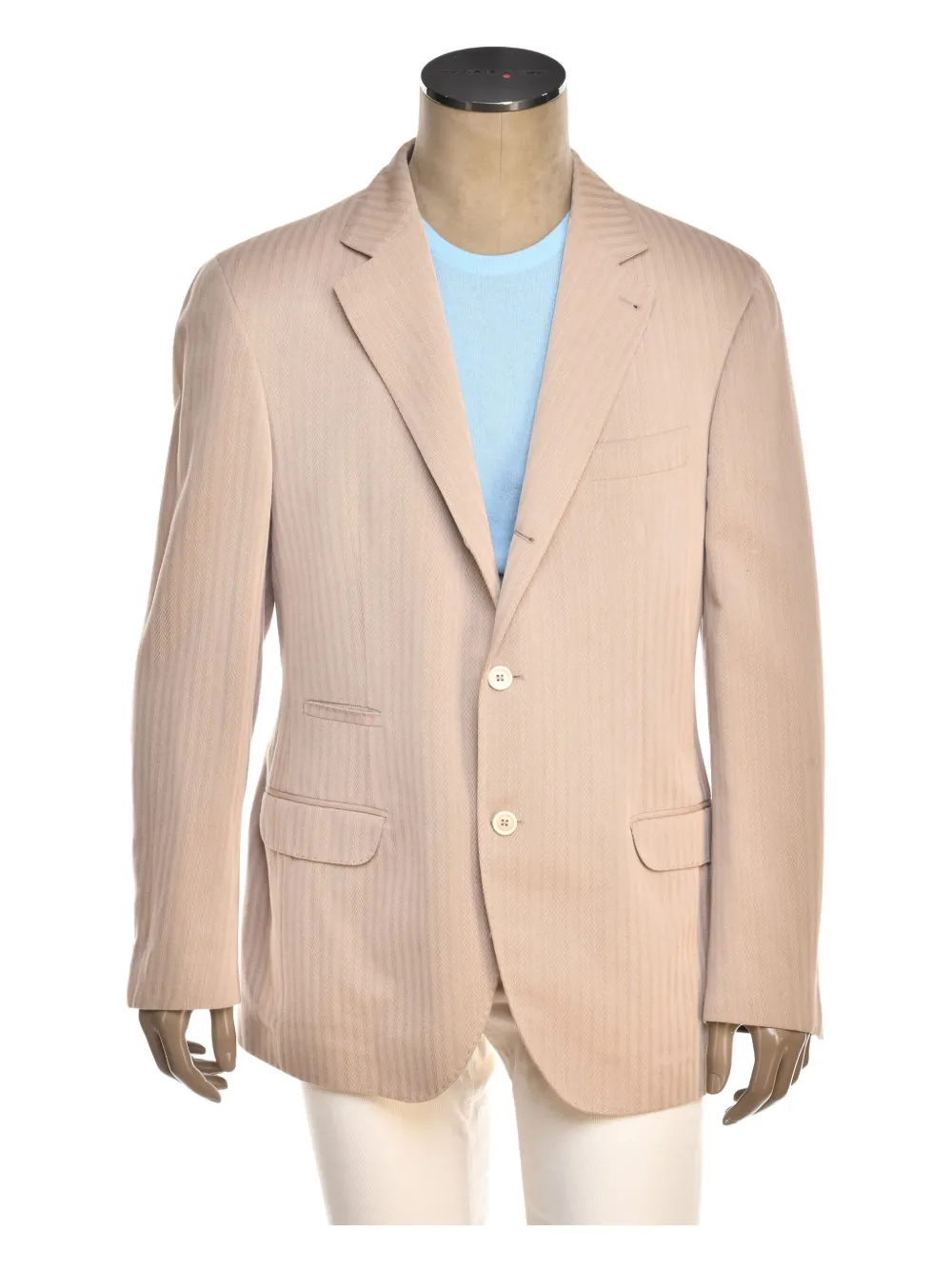 Brunello Cucinelli single-breasted blazer Roze