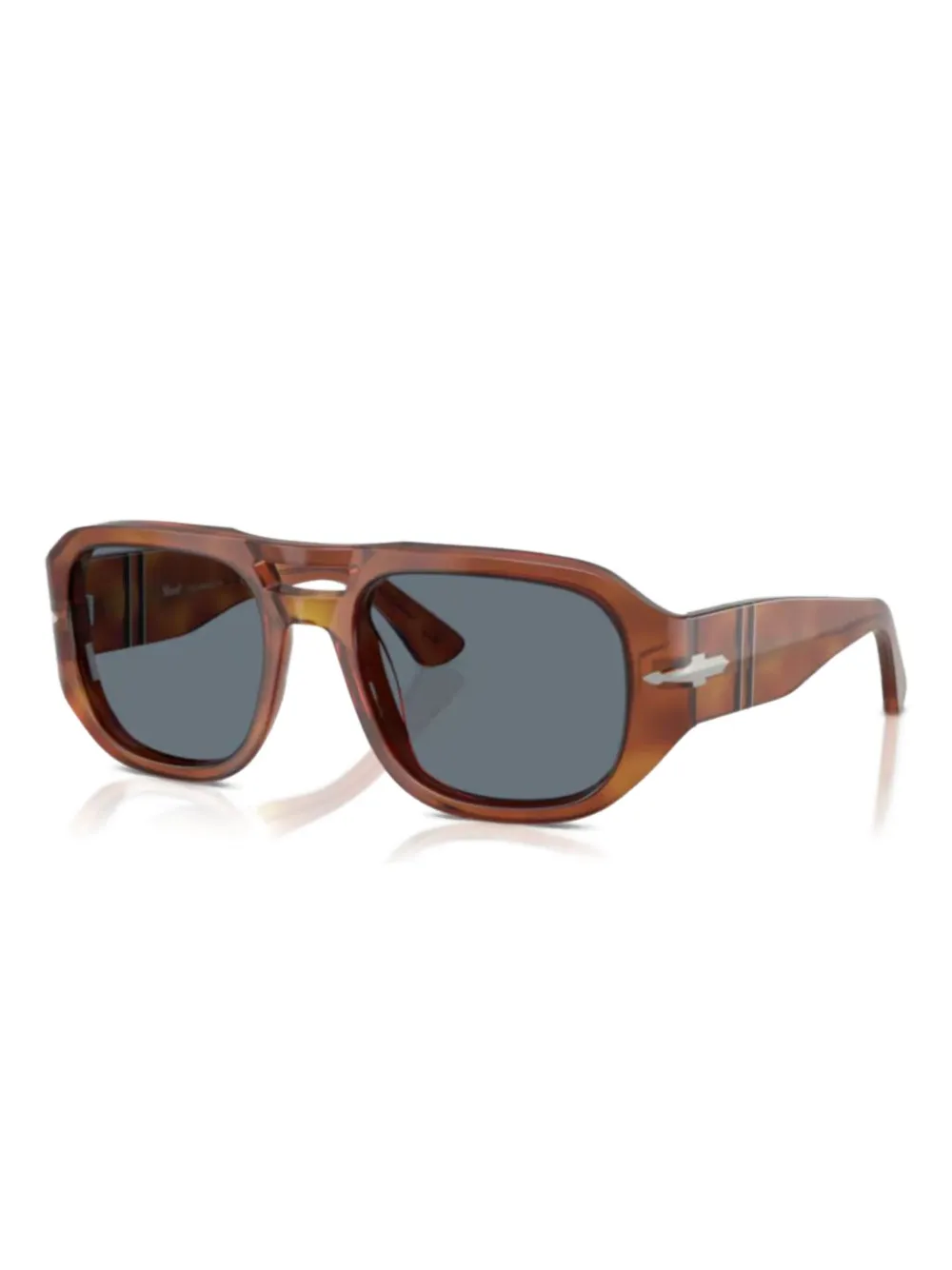 Persol rectangle-frame double-bridge sunglasses Bruin