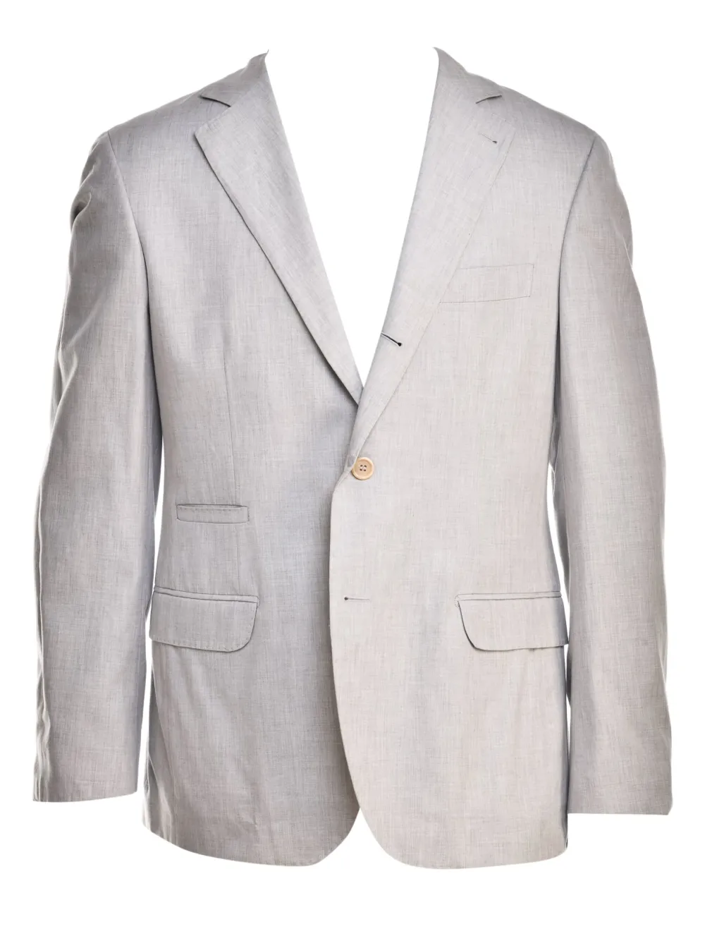 Brunello Cucinelli flap-pockets blazer - Grigio