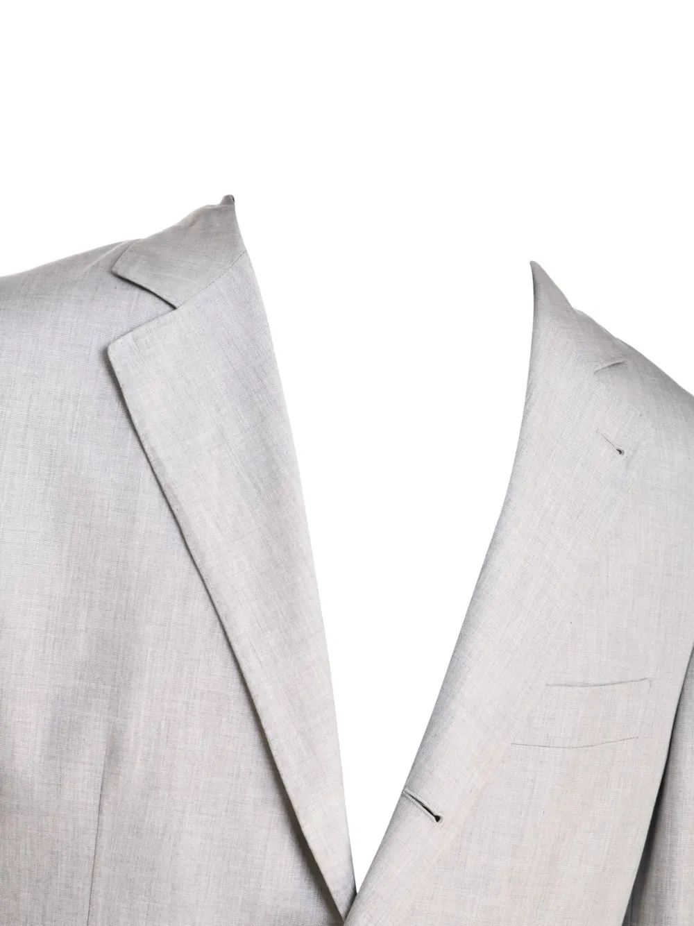 Brunello Cucinelli flap-pockets blazer Grijs