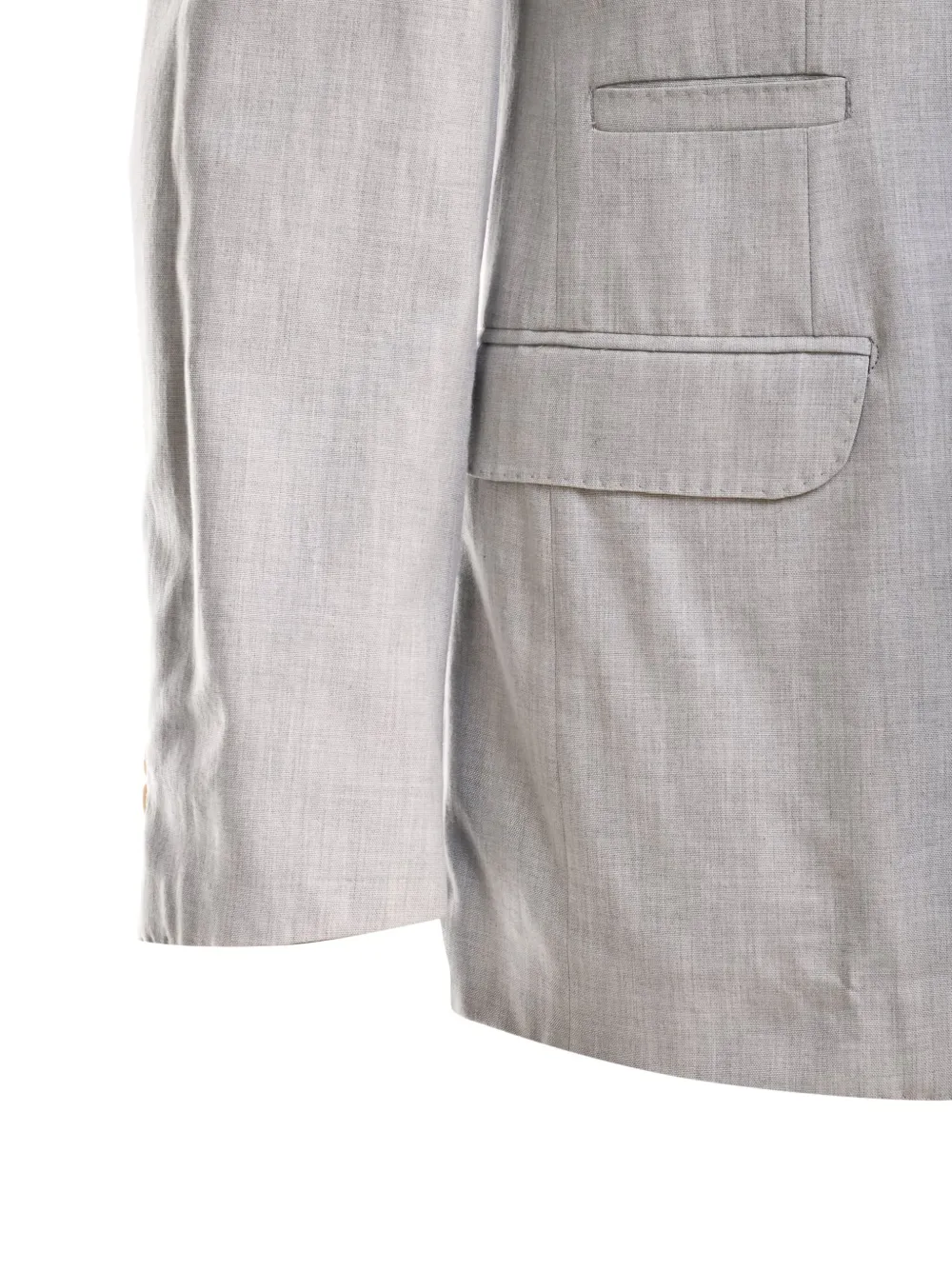 Brunello Cucinelli flap-pockets blazer Grijs